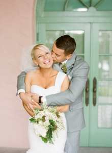 Range of wedding dress styles from beachy to formal displayed at Pawleys Island South Carolina bridal boutique