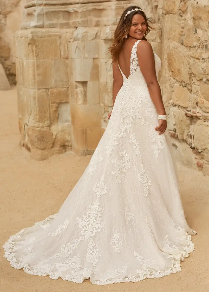 Maggie Sottero Tamirys plus size at dressing room bridal boutique pawleys island south carolina
