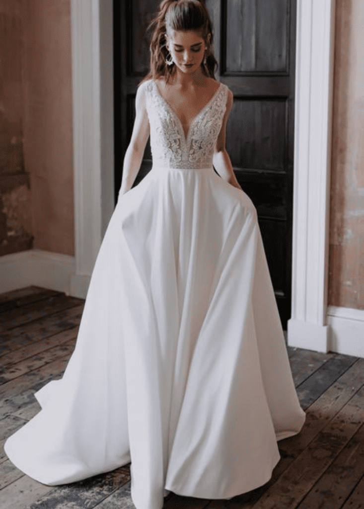 justin alexander adore at the dressing room bridal boutique pawleys island south carolina