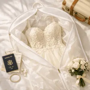 destination wedding dress